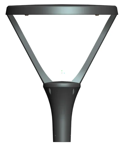 DL11422 وحدة إنارة للحدائق على شكل قرص على ذراع متشعب (Ø450)
