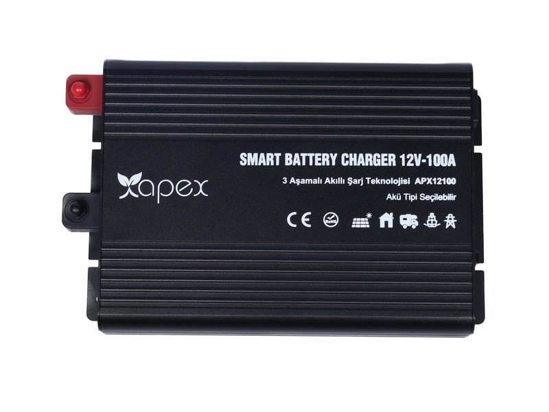 شاحن بطارية ذكي APX12100 Apex 12V 100A