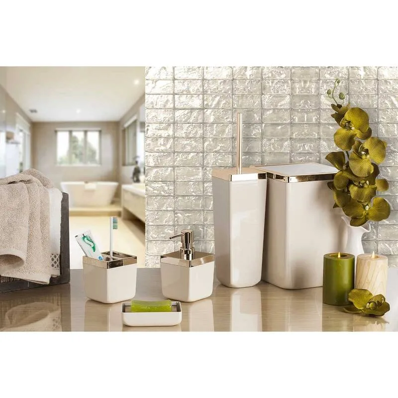 Beige gold Bathroom Accessory Set Primanova Toskana 21292-78-O