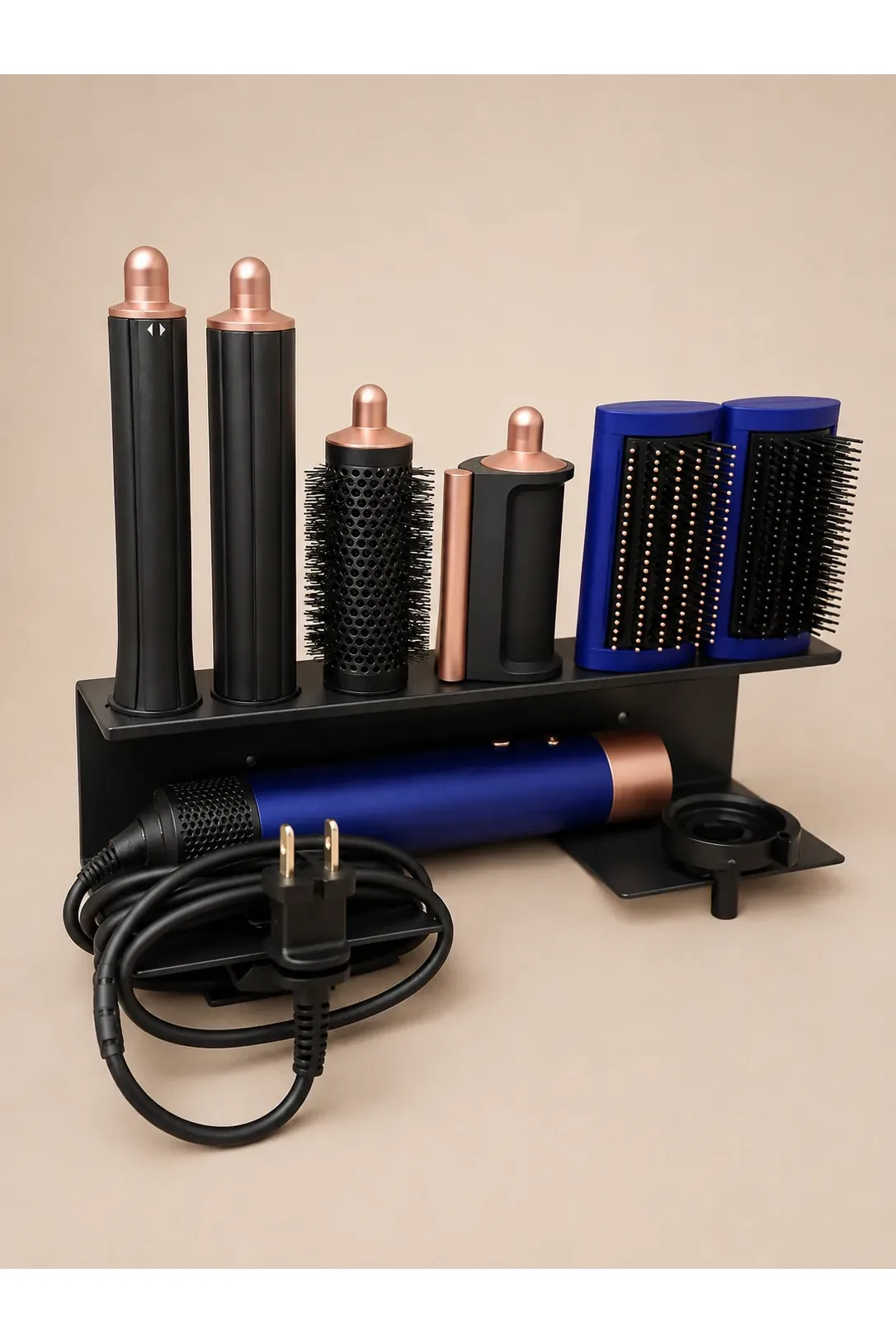 حامل حمام معدني متوافق مع Dyson Airwrap Multistyler
