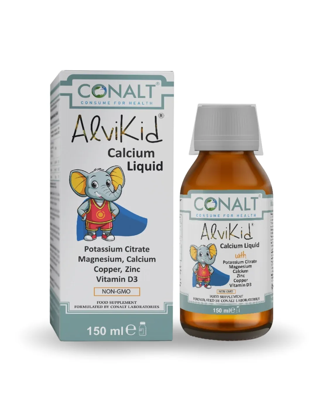 CONALT® AlviKid® Calcium Liquid Supplement 150 ml