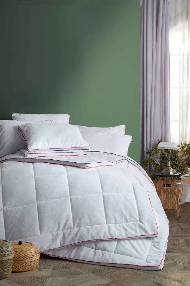 ELART Wellsoft Climate Quilt Double Satin Piping (195x215 cm)