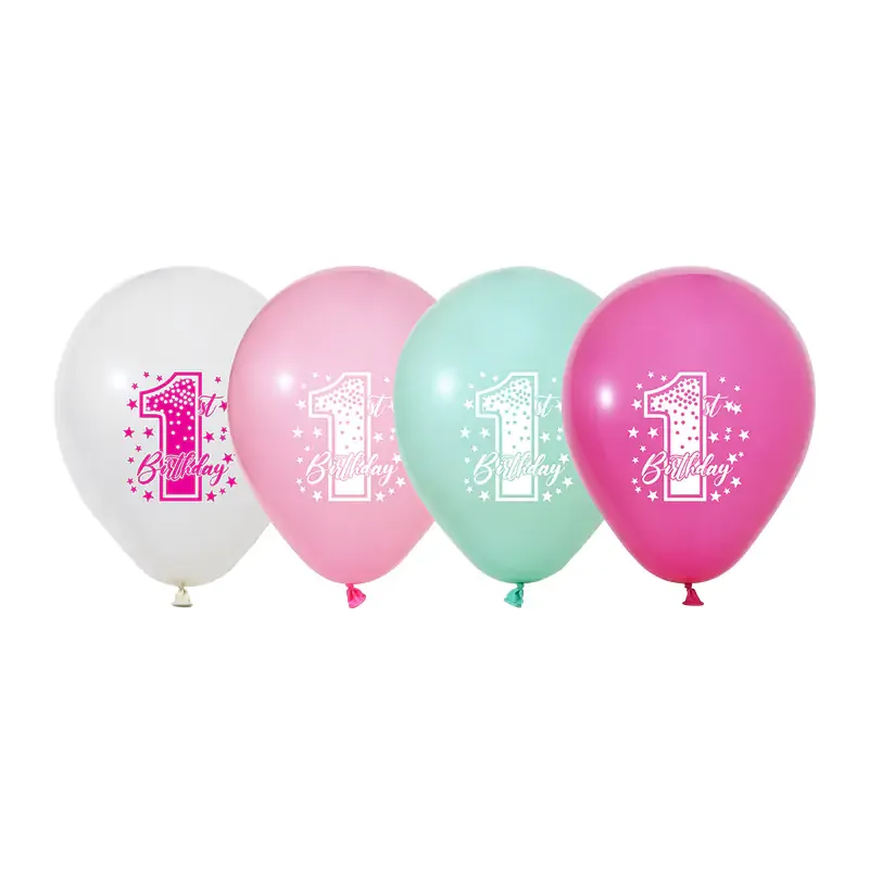 First Birthday Stars Girl party set