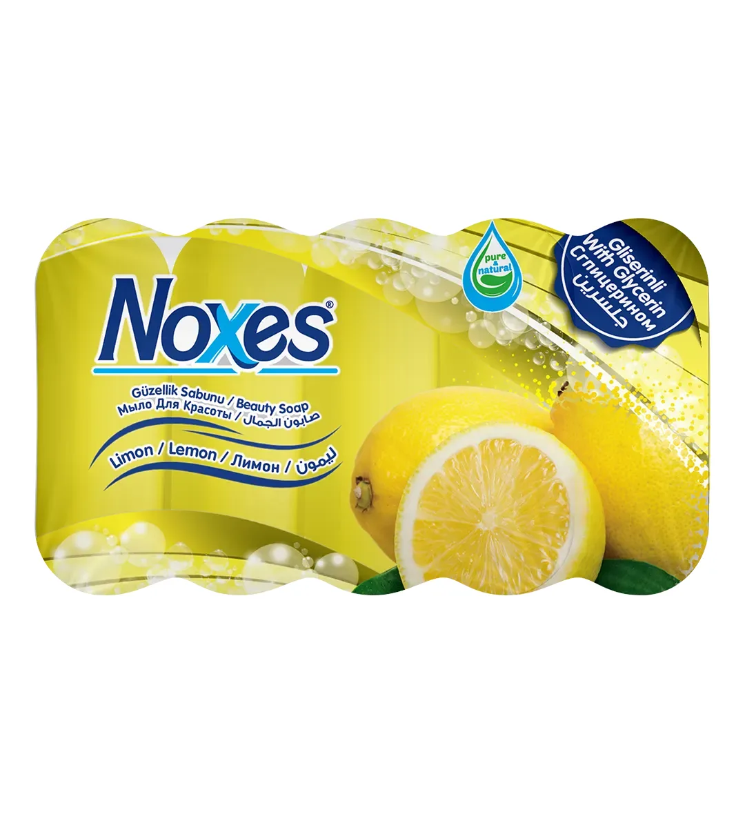 NOXES Lemon 75 GR X 4 Ecopack soap