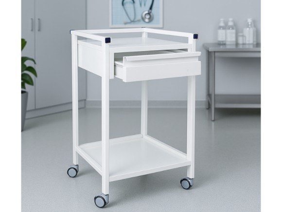 عربة ضمادات وأجهزة بدرج معدني MC-5032