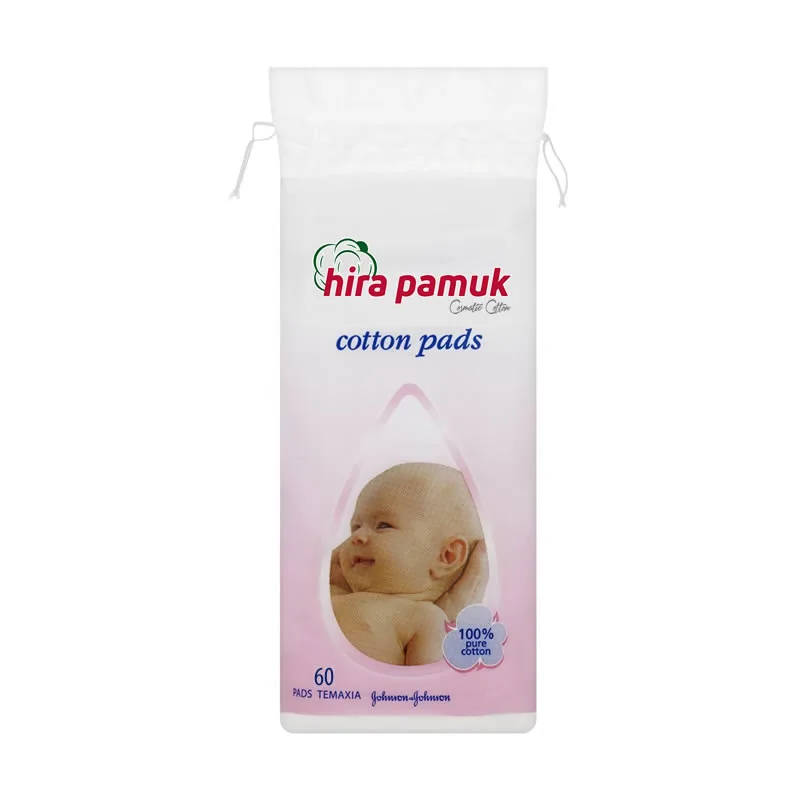 DCC018 60 pcs square baby cleansing pad