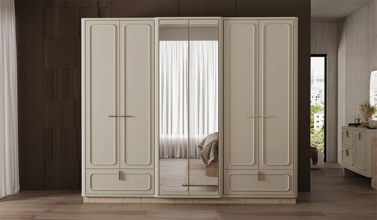 Aura 6-Door Wardrobe