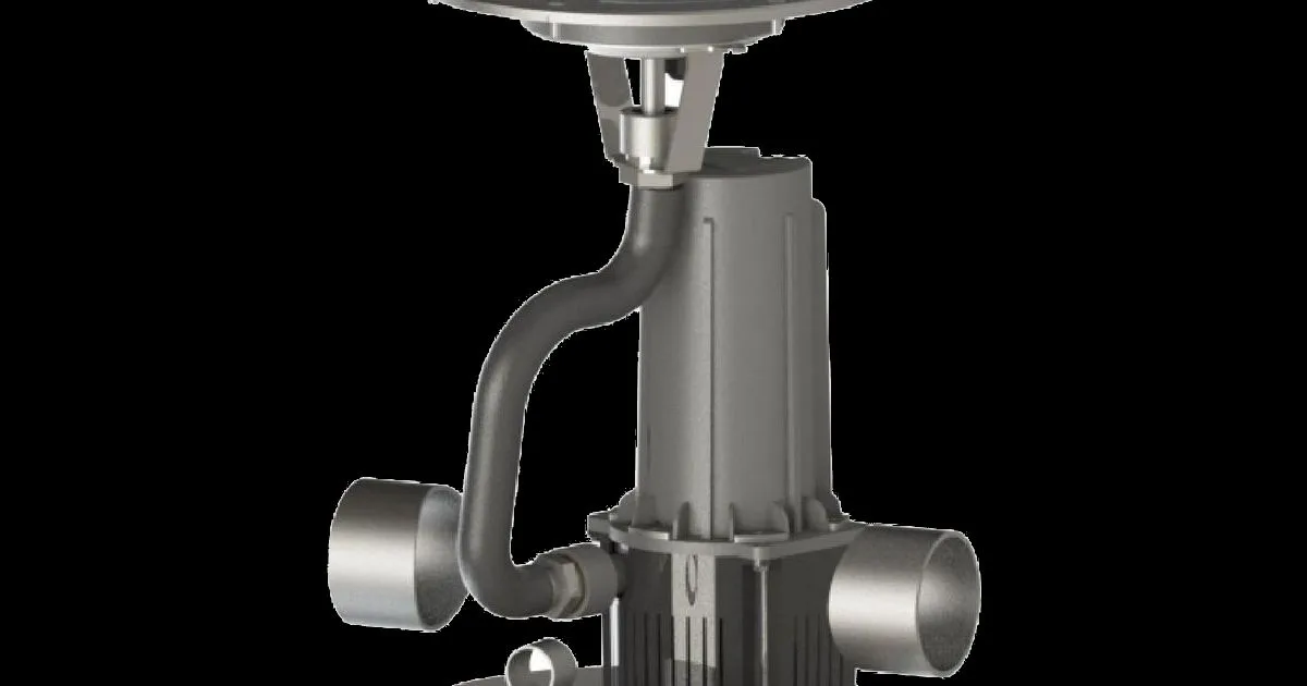 AquaVARIO B DryDECK dry deck fountain nozzle