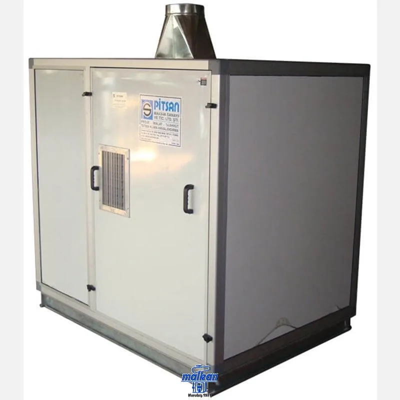 محرك تفريغ KVM45 بقدرة 45 kW مع منفاخ وكاتم صوت ومقصورة