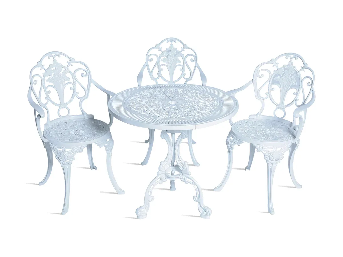 طقم طعام دائري لثلاثة Rose Ø75 cm CG-702