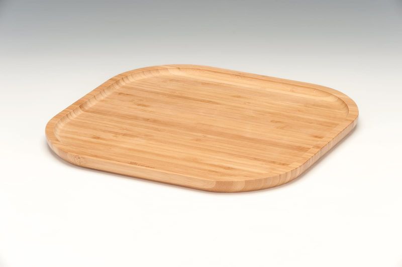 AL 35 — Bamboo Display Plate 30 x 30 cm