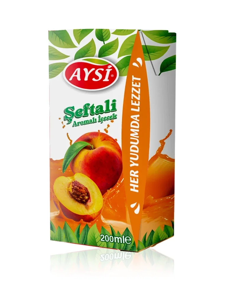 مشروب فواكه Aysi بنكهة الخوخ