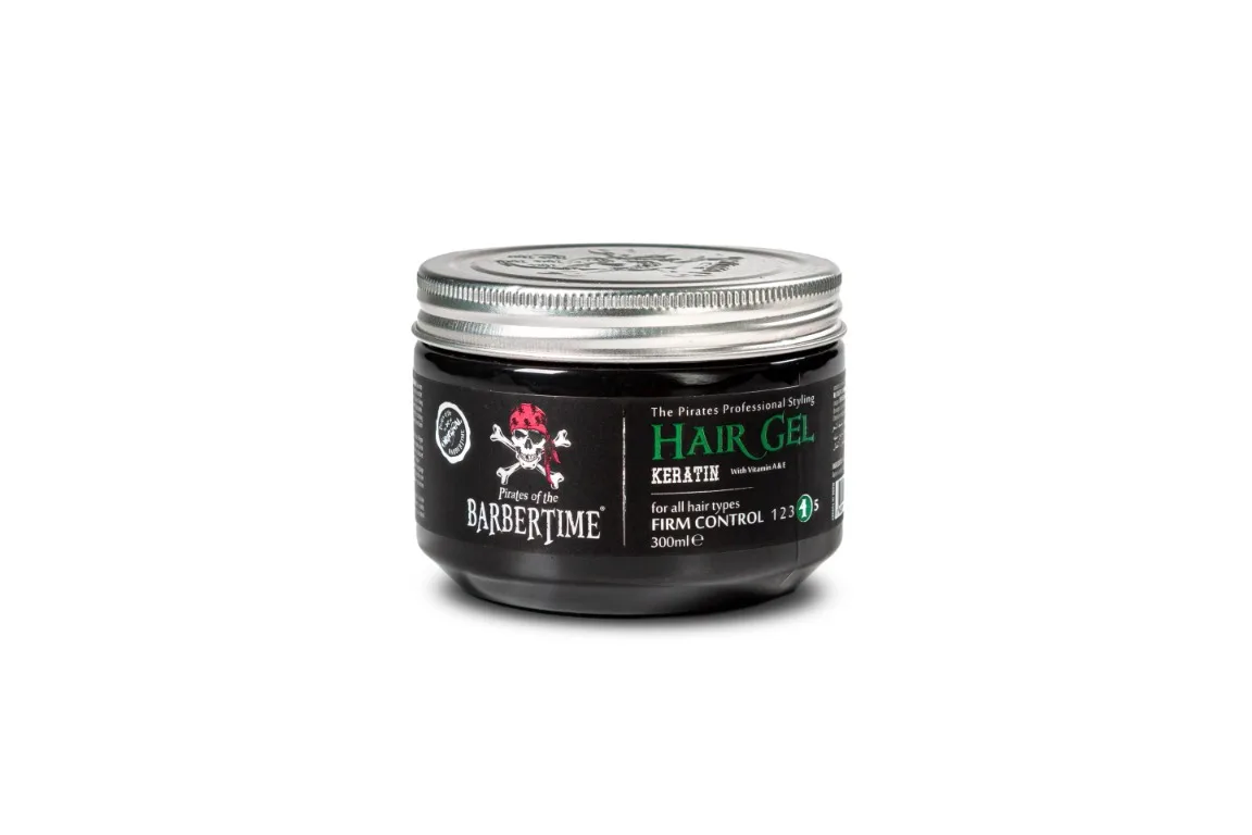 Hair gel keratin