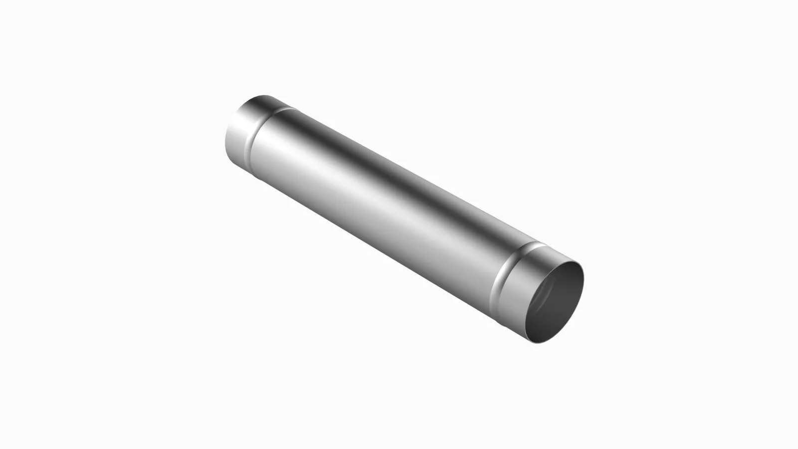 80 diameter galvanized straight stove pipe