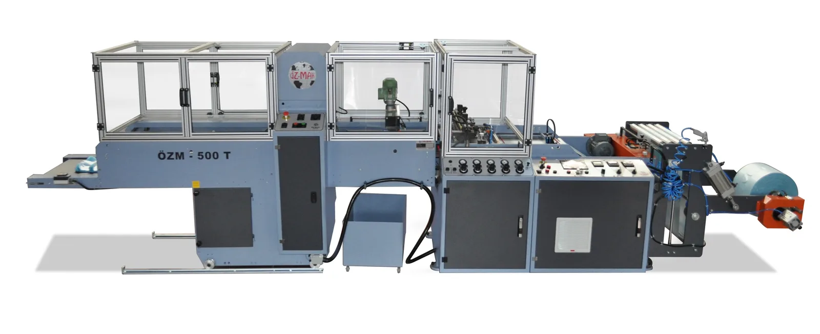 OZM 500 T single line T-shirt bag making machine