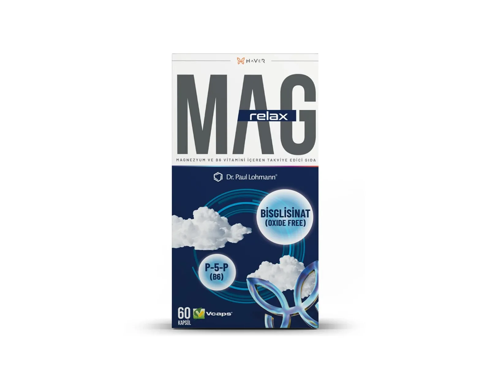 Magnesium supplement Haver Mag Relax 60 capsules