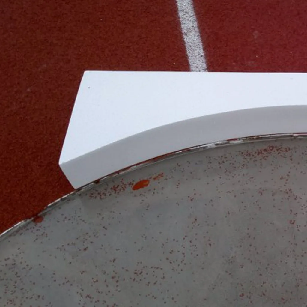 Shot put stop board