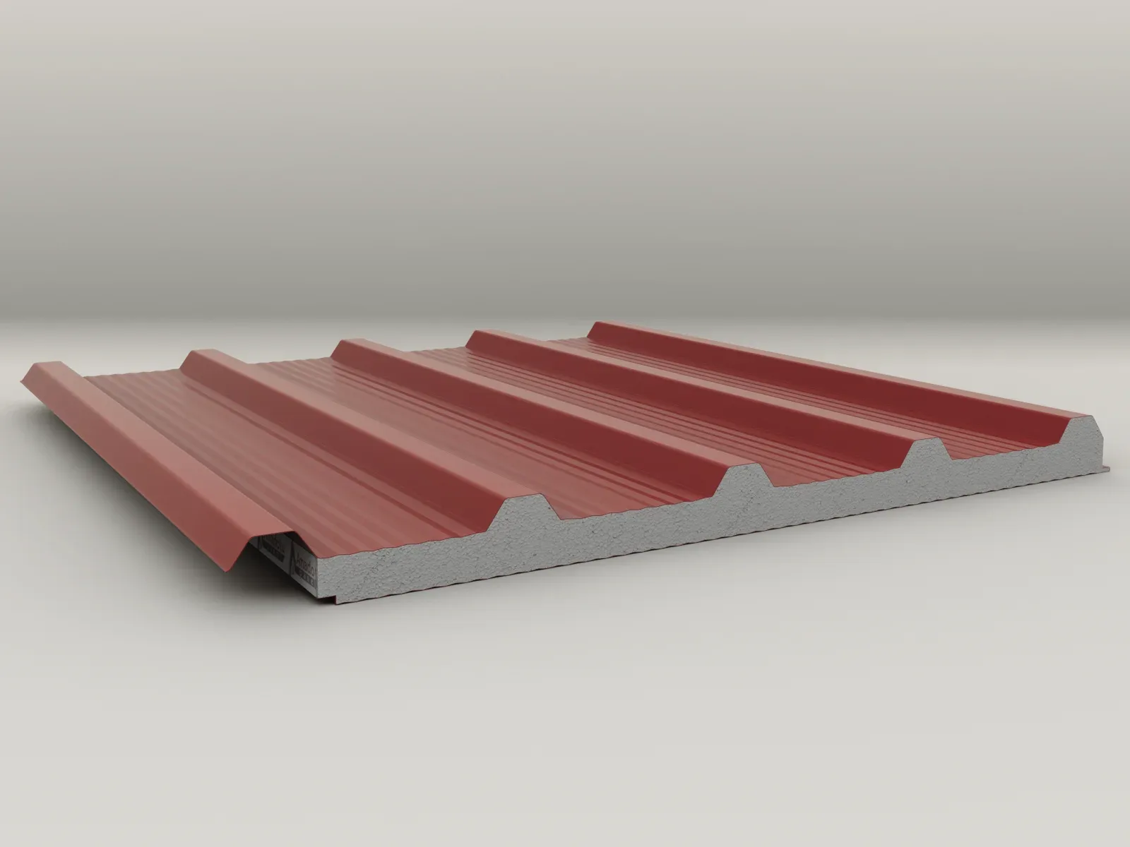 5-rib EPS insulated external-screw roof panel