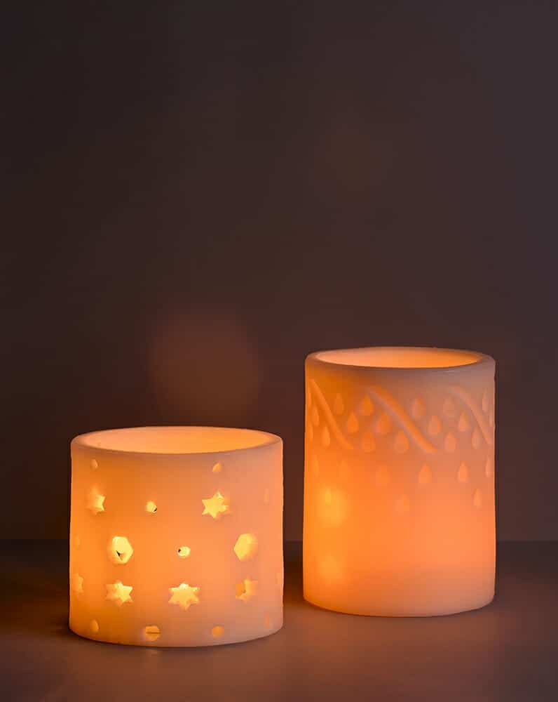 Raindrop/Starry Lantern Candles