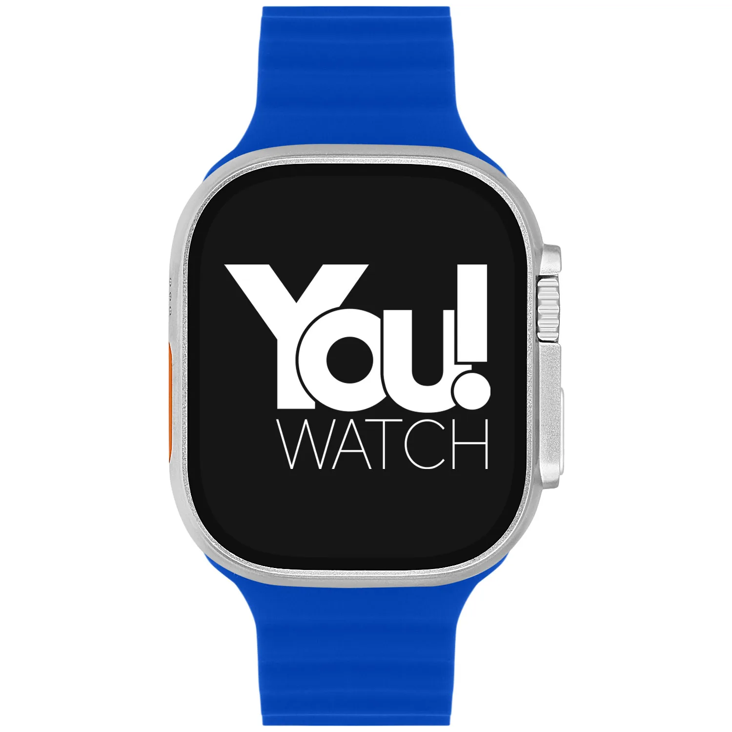 ساعة ذكية You Watch A8-A84 You Smart فضية وزرقاء