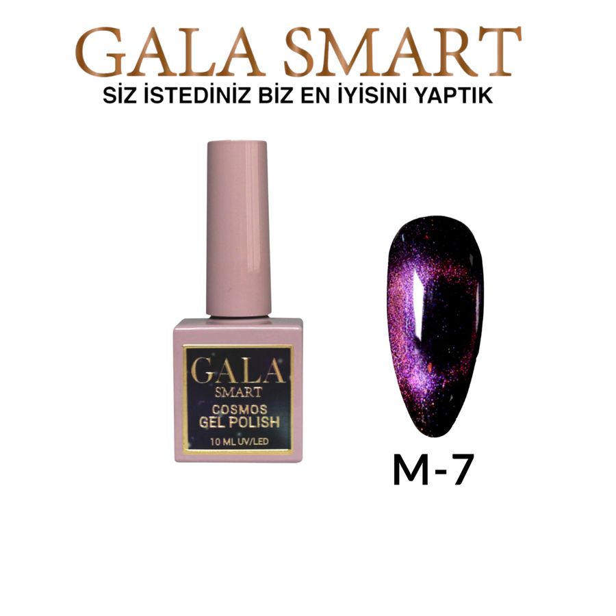 Gala Smart - Cosmos Cat Eye Gel Polish - M-7