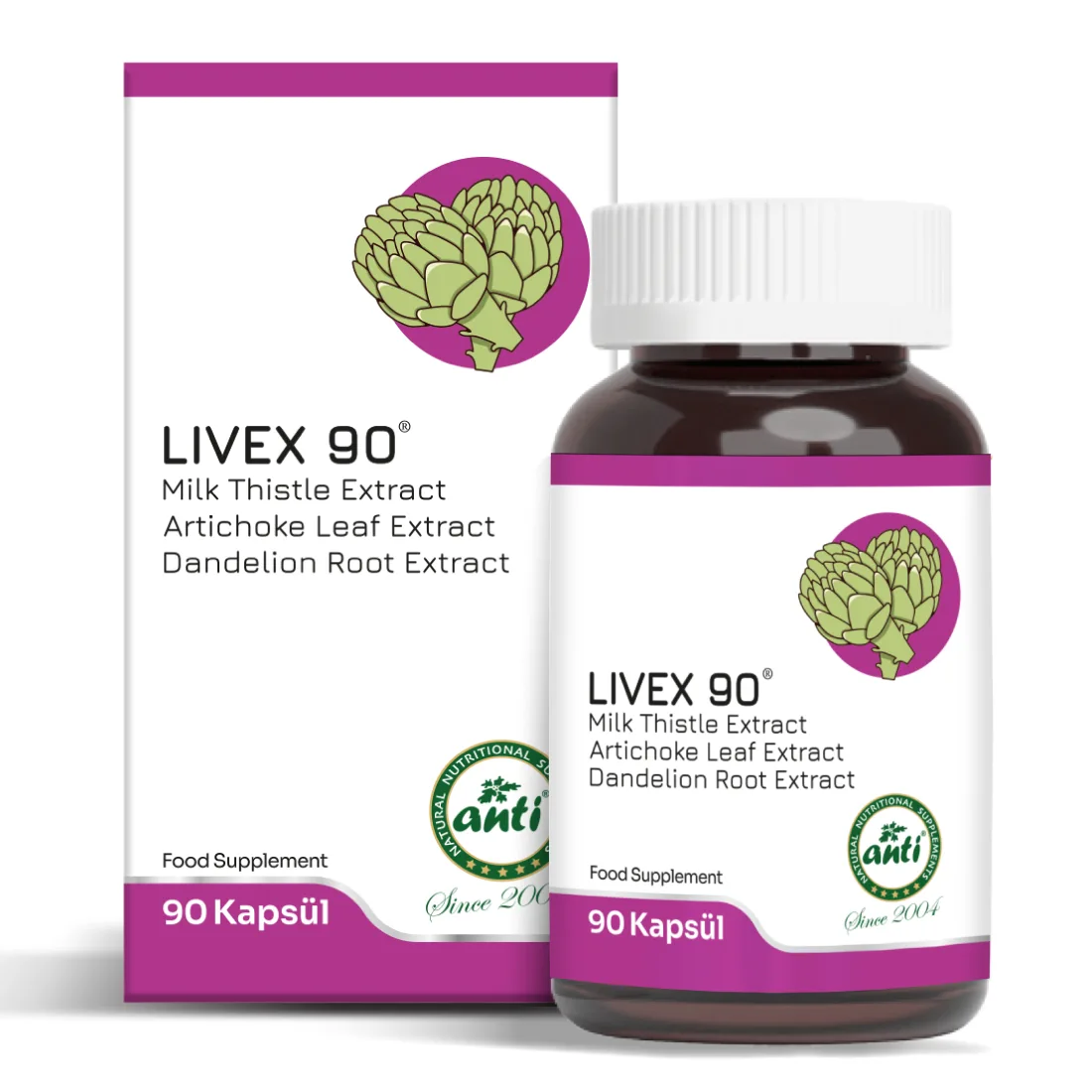 Livex90 capsule supplement