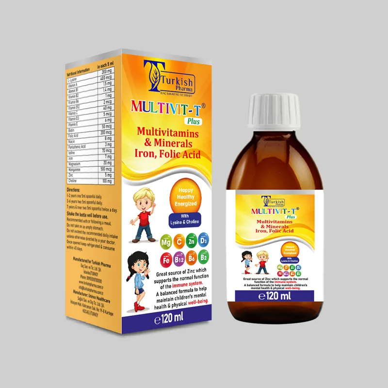 شراب مكمل MULTIVIT-T 120 ml