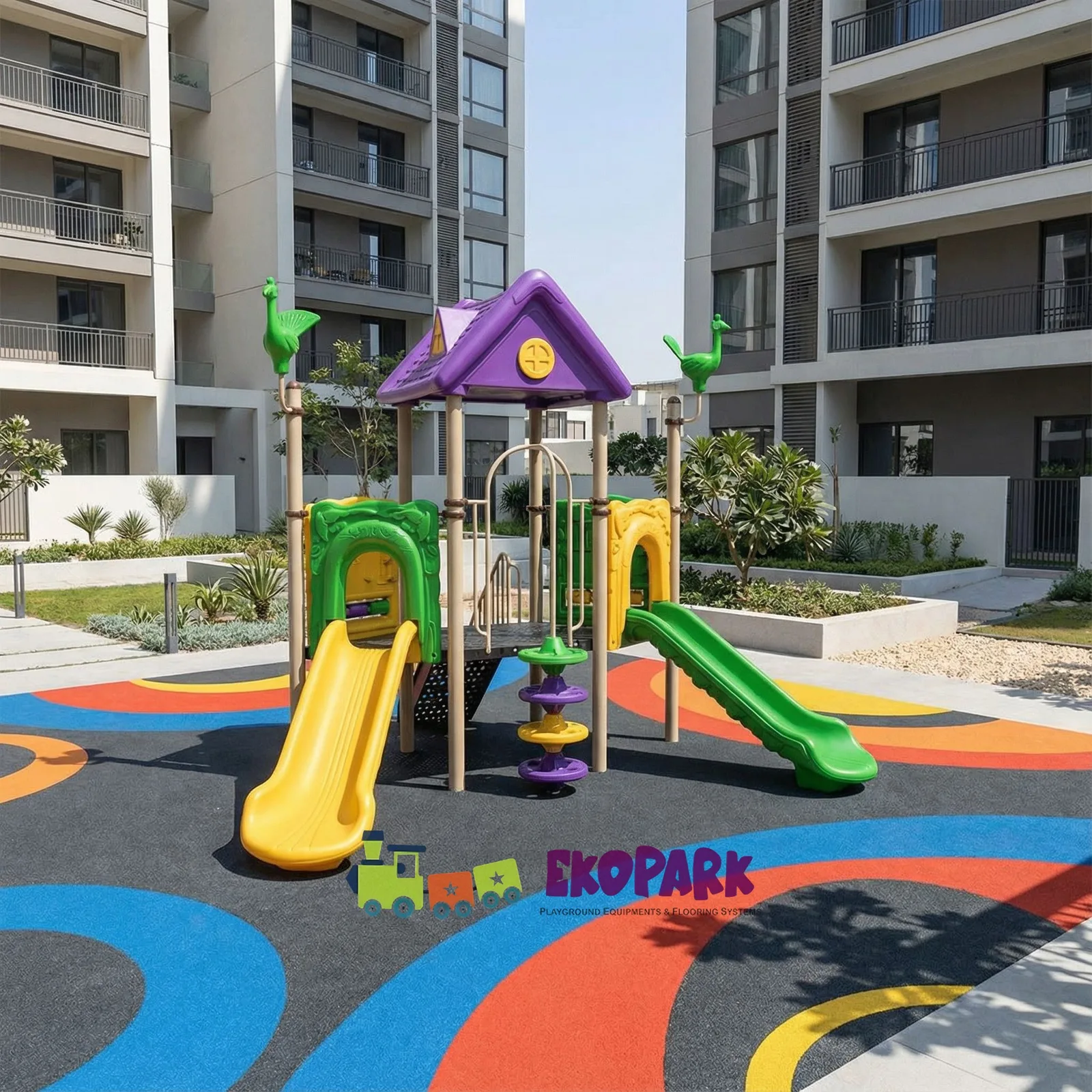 Children's playground set EKO-103