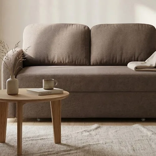 Layer upholstered armchair