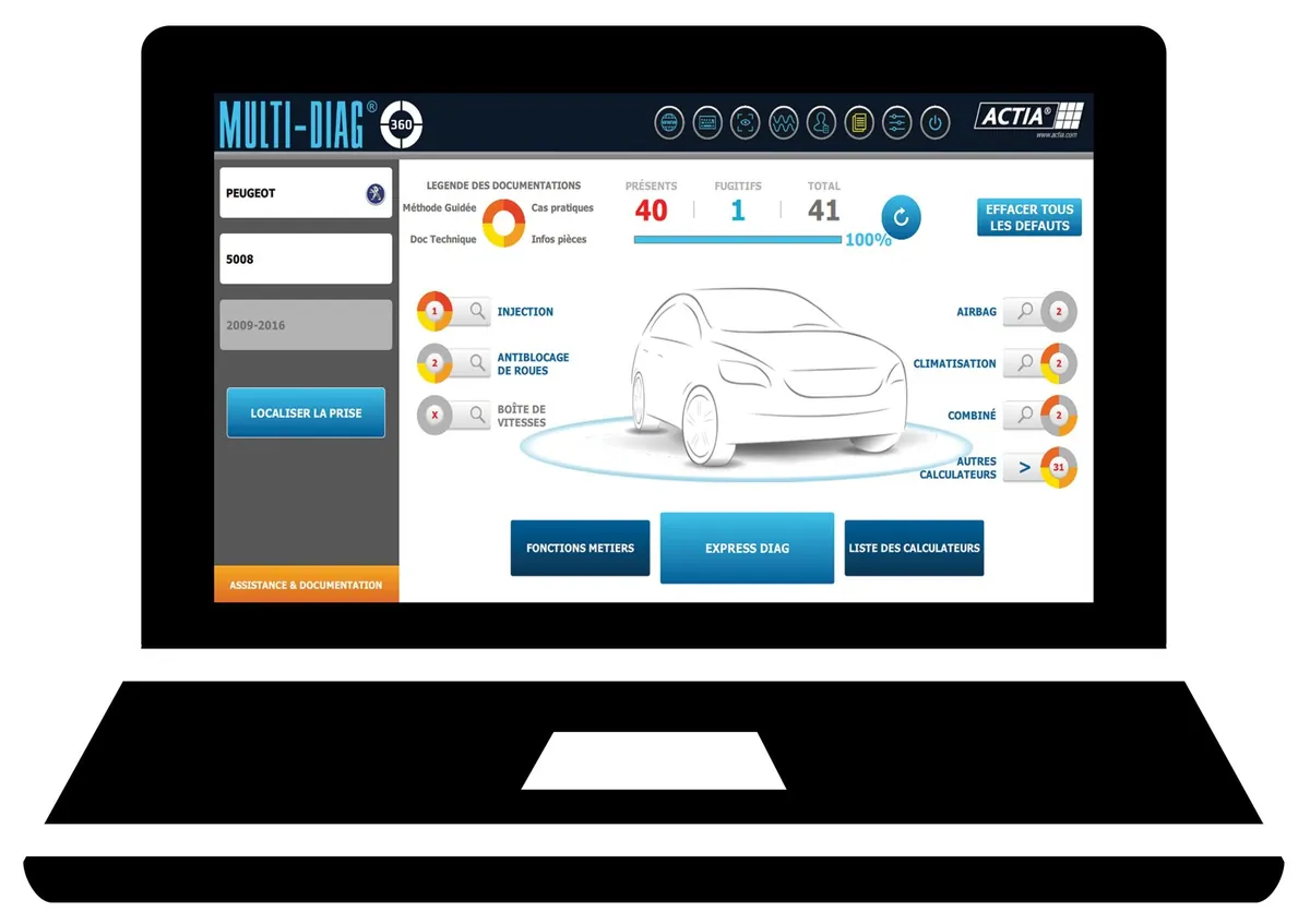 جهاز فحص وتشخيص MD360