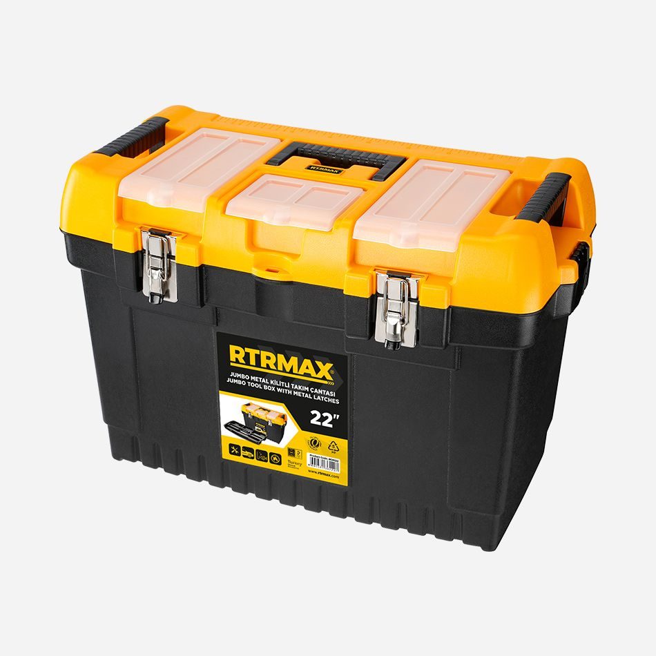 Jumbo Metal Locking Tool Bag