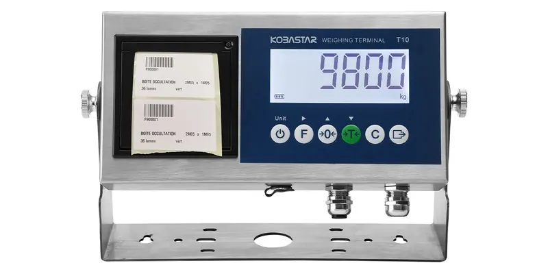 T10X Indicator with Built-in Label Printer