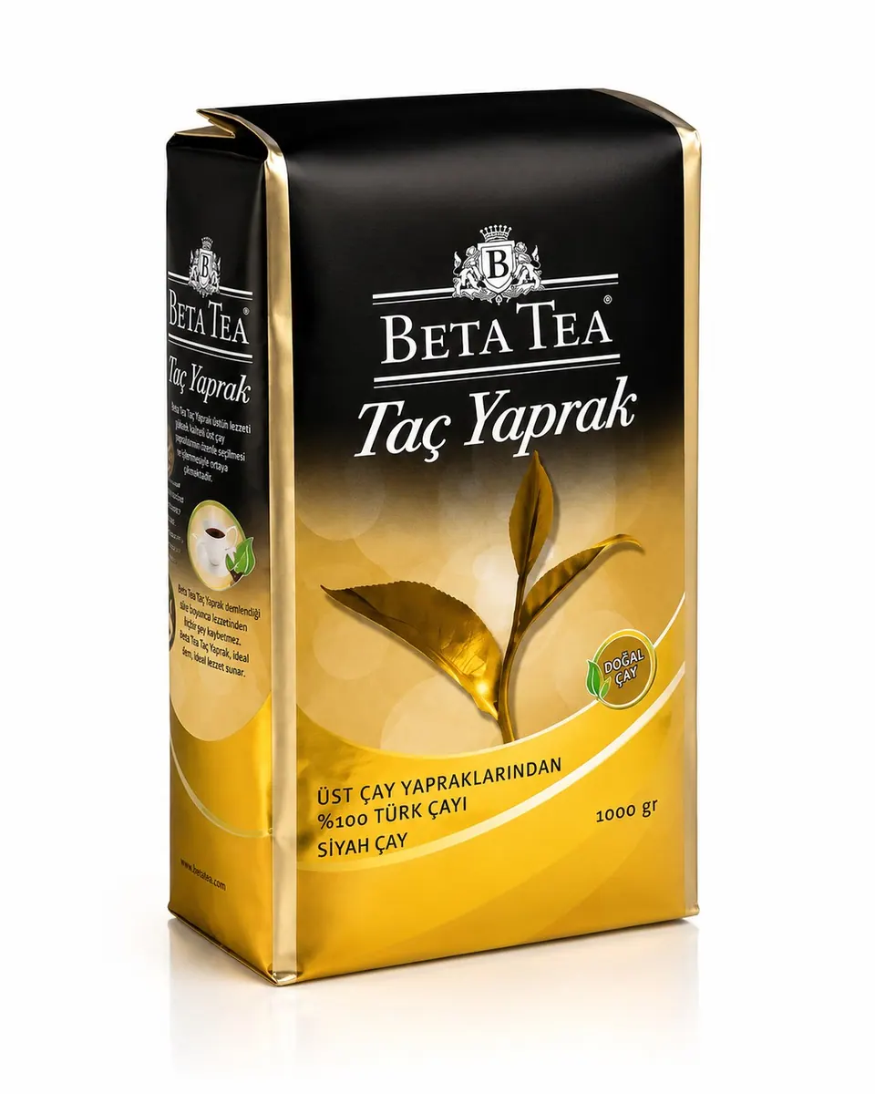 Beta Tea شاي تركي تاج الورق 1000 غرام