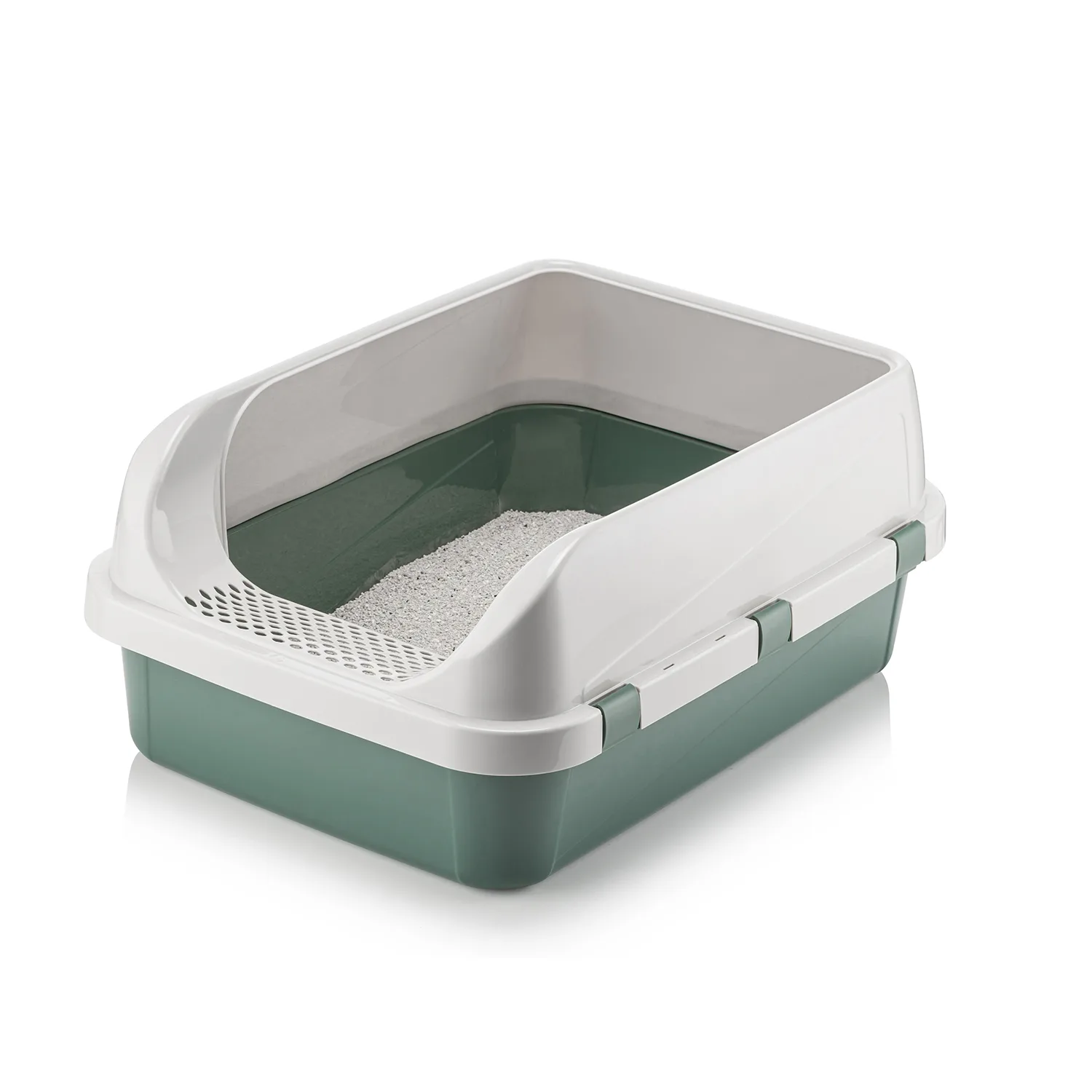 ROOMY-10 open cat litter tray