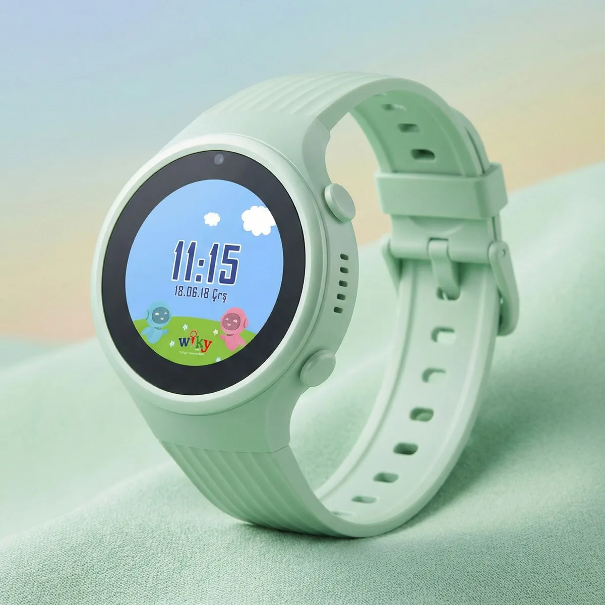 ساعة أطفال ذكية Wiky Watch 5S خضراء