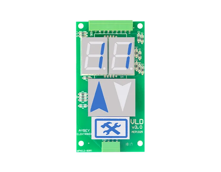 مؤشر مصعد عمودي 7 Segment LED 61