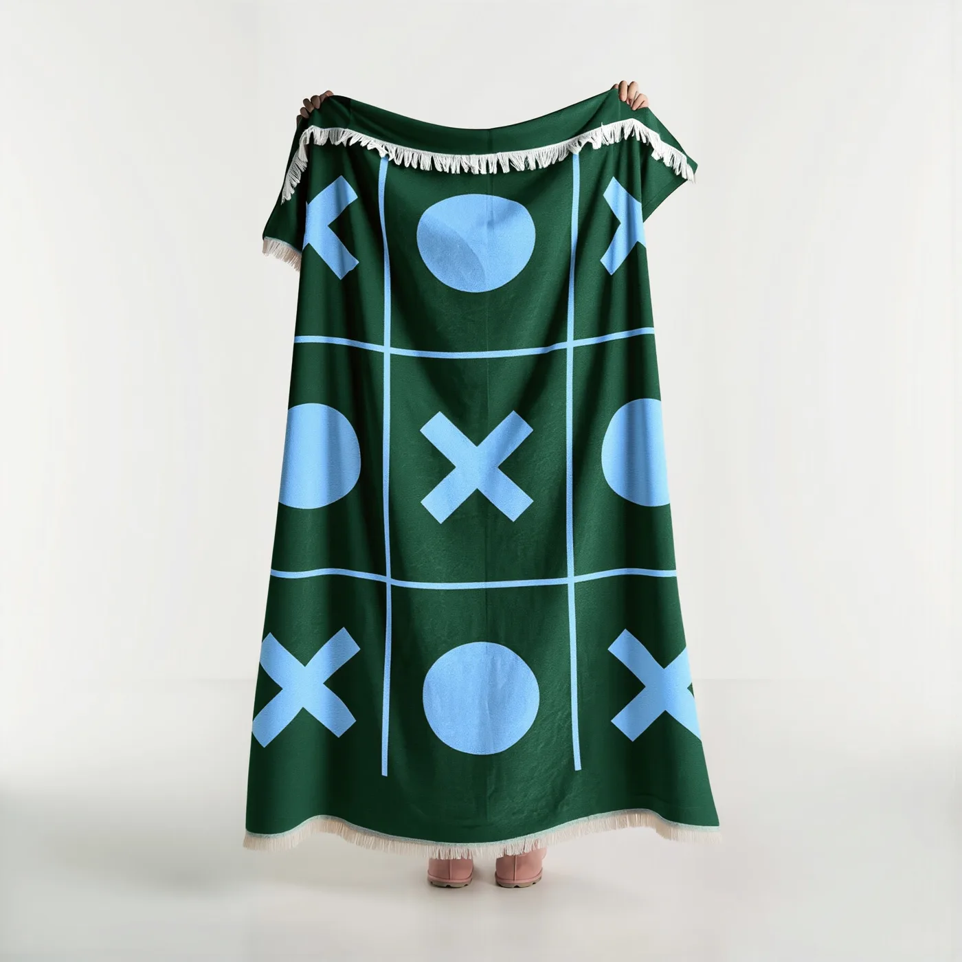 Tictactoe Throw Blanket