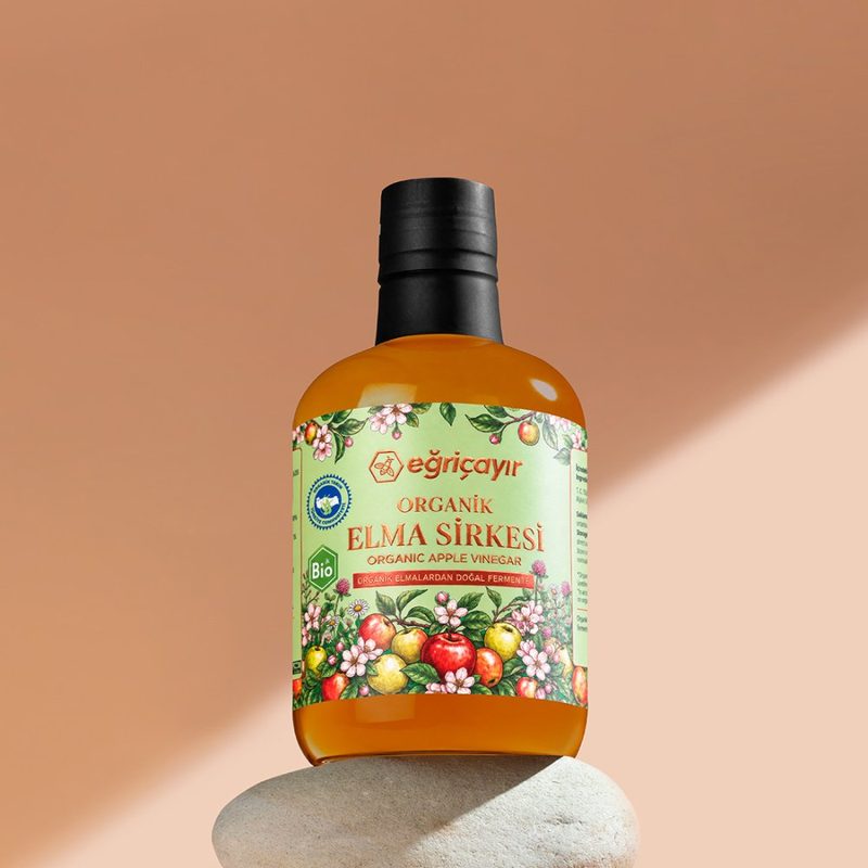 خل التفاح العضوي 500ml