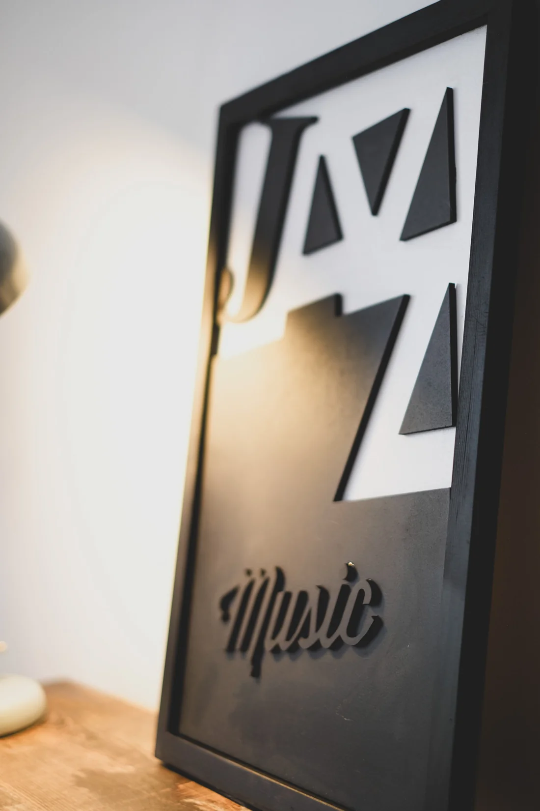 JAZZ Music wooden wall art