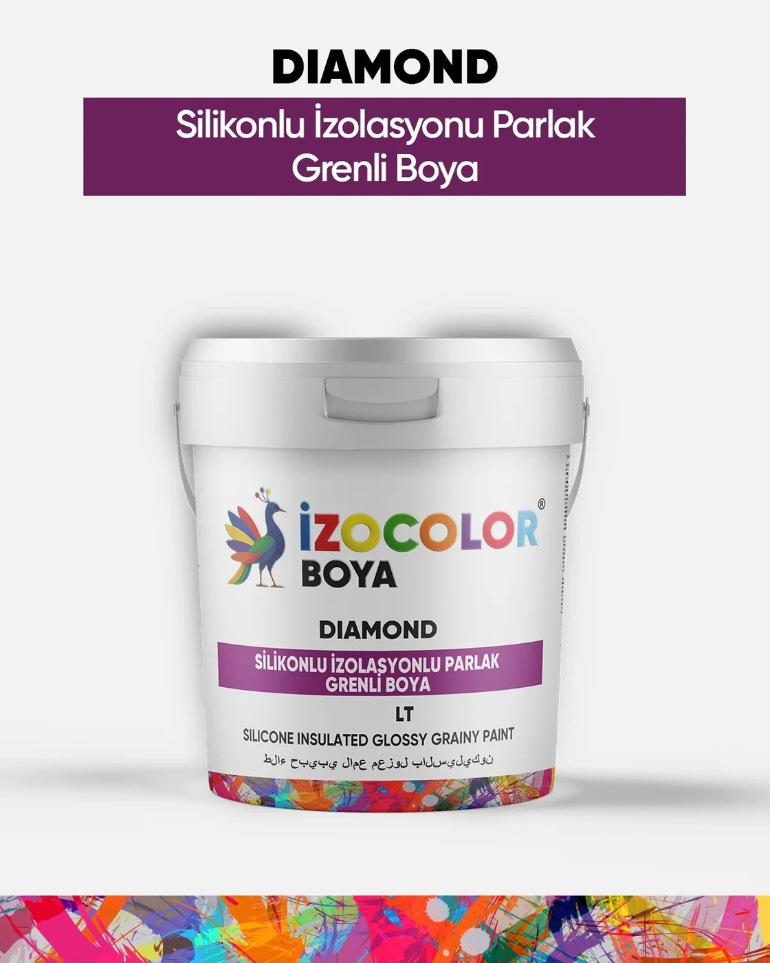 Isocolor Diamond Gloss Textured Insulating Silicone Paint