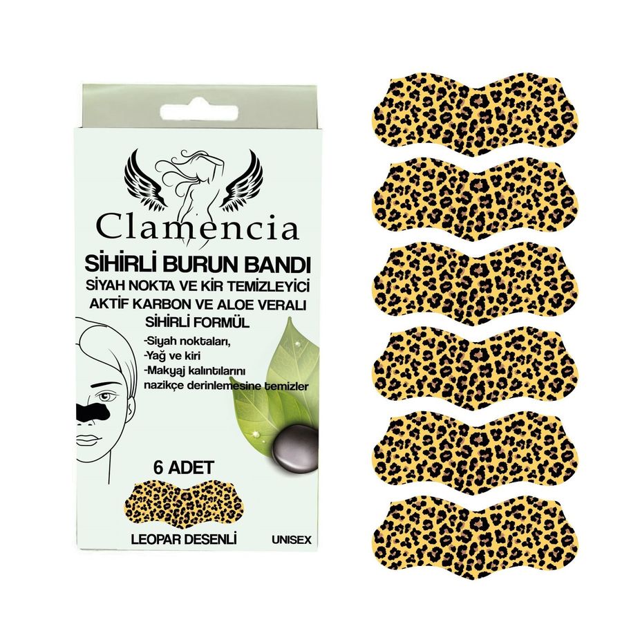 Nose Strip Leopard 6-Pack