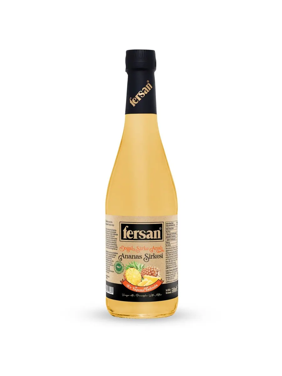 خل الأناناس Fersan 500 مل زجاج قطعة واحدة