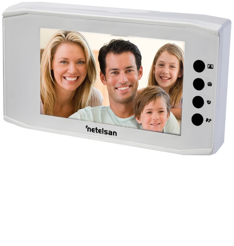 Warrior 4.3-Inch Hands-Free Video Door Phone Indoor Unit - White