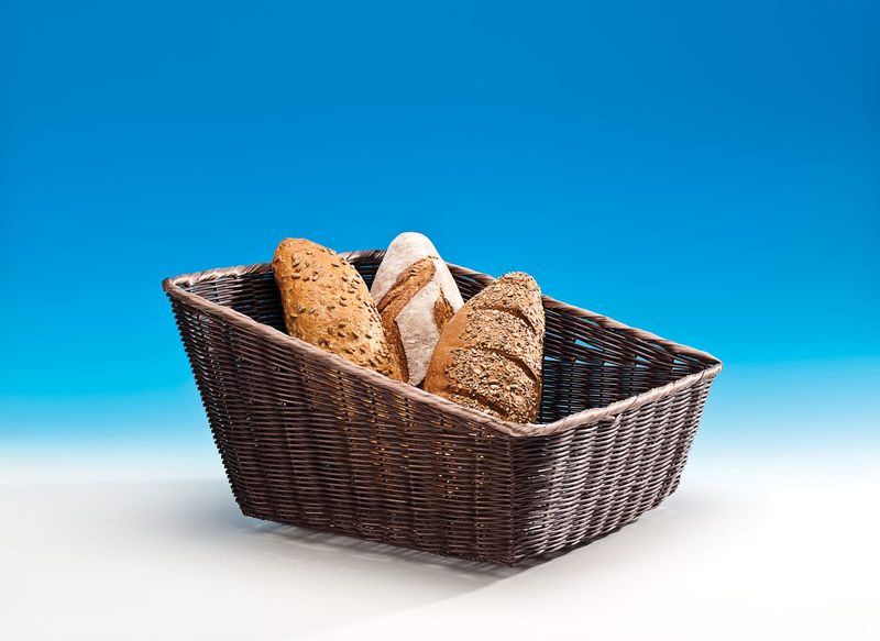 JQ 8021 - B (K) — Plastic Basket 46 x 40 x H:25 -13 cm
