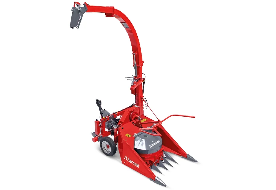 Corn silage machine
