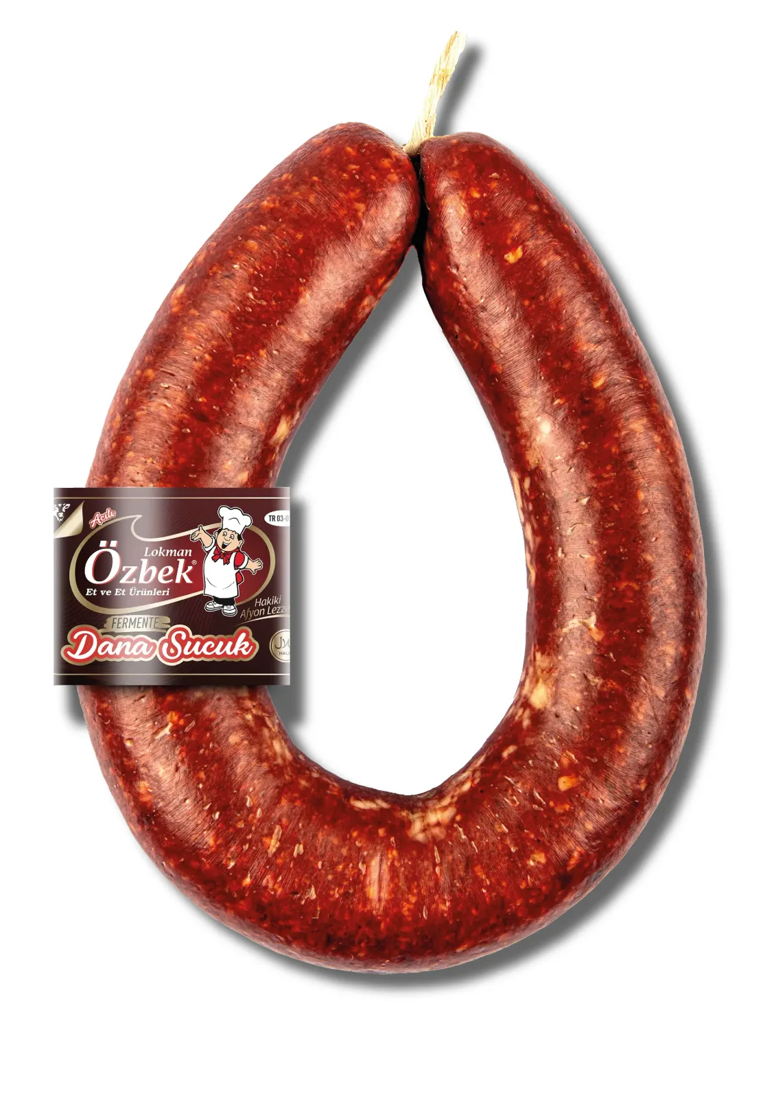 Spicy fermented beef sucuk Dana Fermente Sucuk Acılı