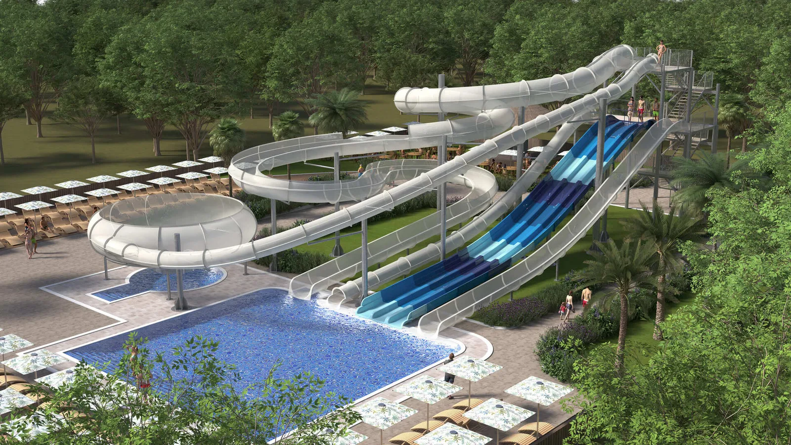 BARCELONA water slide