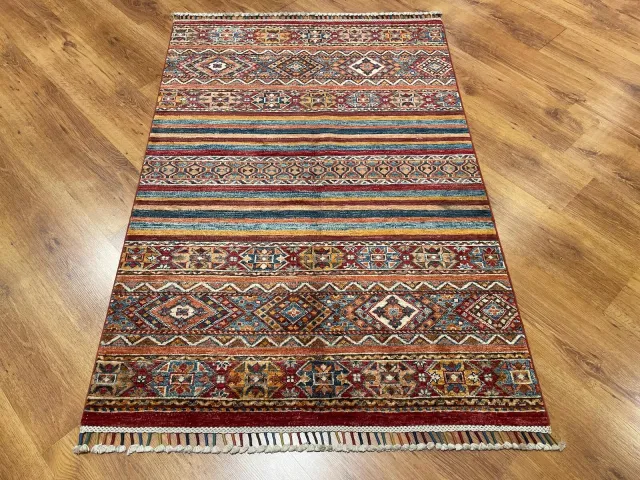 Afghan One Thousand and One Nights Hand-Woven Rug
