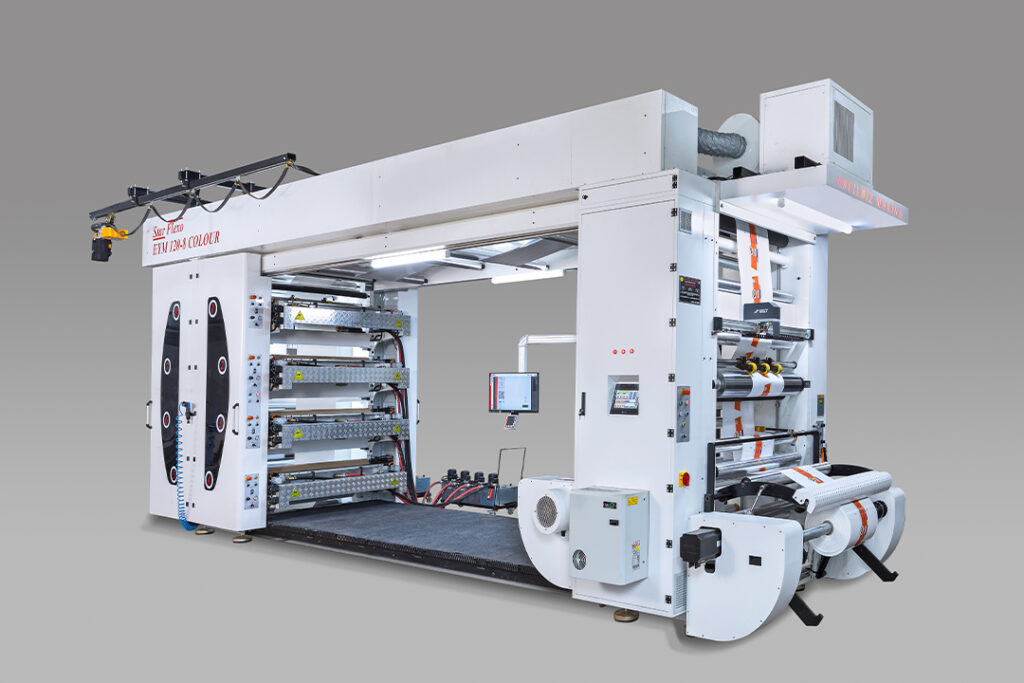 EYM 8-Color Vertical Flexographic Printing Machine
