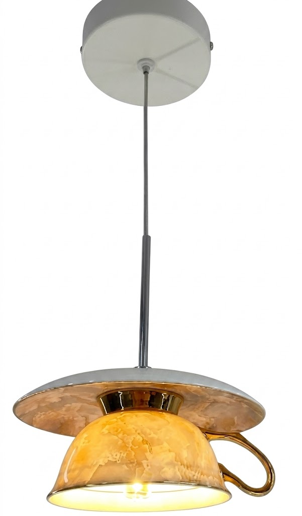 Decorative porcelain wall lamp G4 DL13687